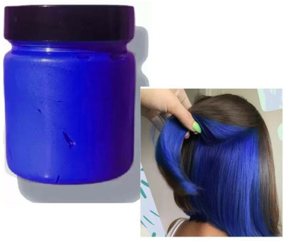 Yuency INSTANT HAIR COLOR WAX FOR MEN AND WOMEN , BLUE