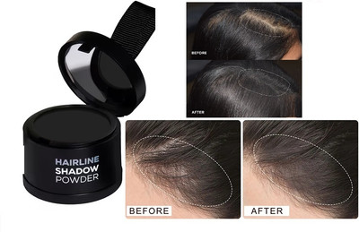 Jiwoo Shading Sponge Pen Natural Shade Hairline Shadow Powder Stick (5 g) , black