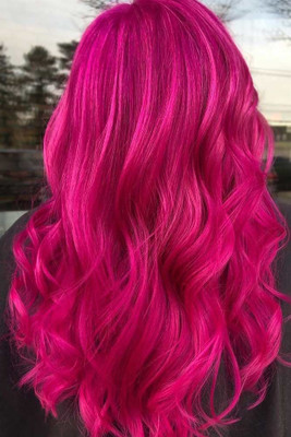 Jiwoo Pink Temporary Hair colour wax For Women & men Hair Wax(100 g)