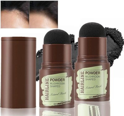 GFSU - GO FOR SOMETHING UNIQUE New Hairline Shadow Powder Stick Water-proof Hair Line , Black