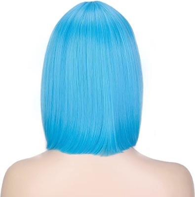 HUZURLU Highlights, Parties And Special Instant Hairstyle Volume sky blue Wax , Sky blue