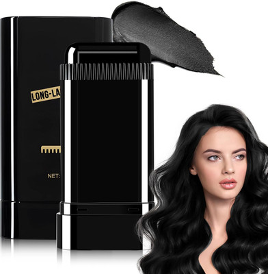 Namra Korean Hair Color Stick for Grey Hair Coverage, Waterproof, Easy Root Touch-Up , Natural Black