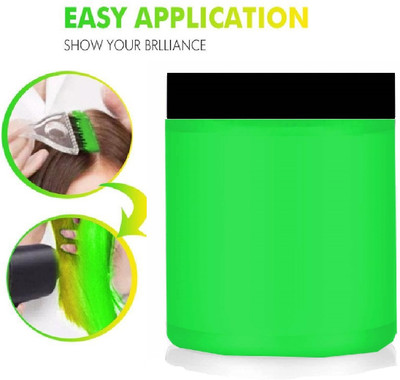 MYEONG Hair Styling Color Wax For Strong Hold And Volume , Green