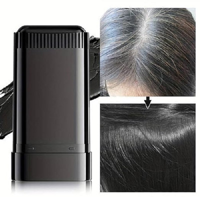 GULGLOW99 2-in-1 Hair Dye Stick & Comb for Black Hair - Root Touch Up Hair Color Stick , BLACK