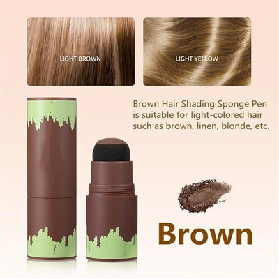 Plimsoll Eyebrow Stamp Waterproof One Step Brow Step Eyebrow Stamper 10 g (BROWN) , Brown