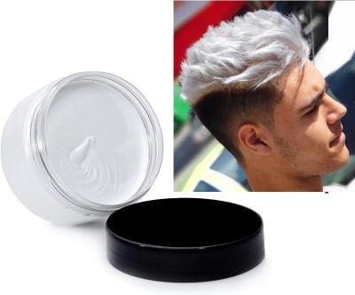 tanvi27 style your hair with white colour hair wax Hair Wax(100 g)