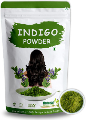 Natural Health and Herbal Products Certified Organic Indigo Powder for Hair | No Ammonia, No Peroxide, Just Nature , Green