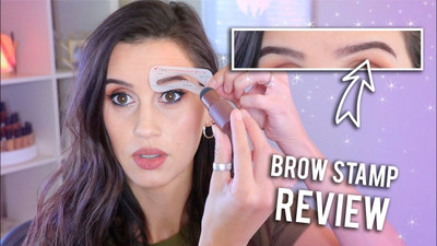 tanvi27 Waterproof Long Lasting Buildable Eyebrow Makeup Eyebrow Stencil(3)