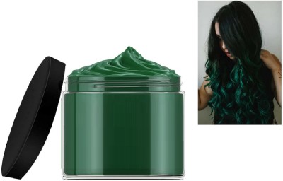 GFSU - GO FOR SOMETHING UNIQUE Dark Green temporary hair color , Dark Green