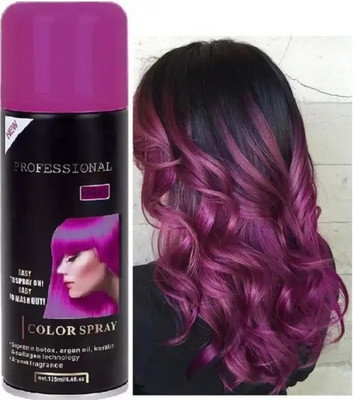 Jiwoo Professional Color Hair Spray , VIOLET Hair Spray , Violet