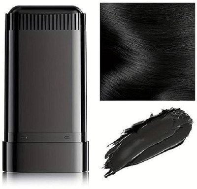 GULGLOW99 Hair Dye Stick For Gray Hair, Touch Up Comb 2 In 1, Waterproof And Sweat-Proof , BLACK