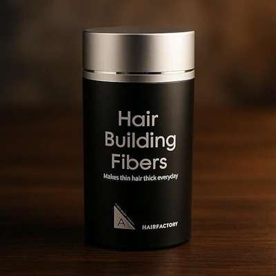 BIGBALIST Black ReGrowth Hair Building Fiber hair Building fiber 22 Gm black , Black