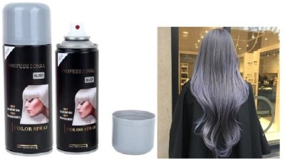 Jiwoo Natural hair colour spary for women and men , silver