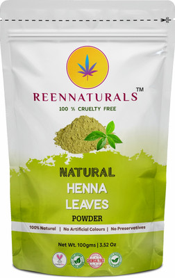 REEN NATURALS Henna Powder for Hair Color | Natural Henna for Hair (100g) , Henna