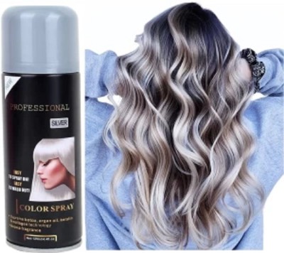 Jiwoo Best new hair colour spary for wome and men , silver