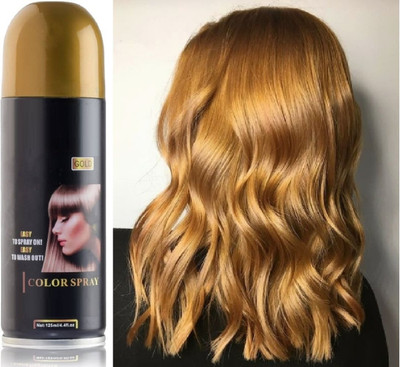 Jiwoo GOLD HAIR COLOR SPRAY Hair Spray(125 ml)