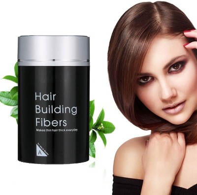 WOONGMI Hair Building Fibers Black Color powder for Hair Styling Hair Powder(25 g)