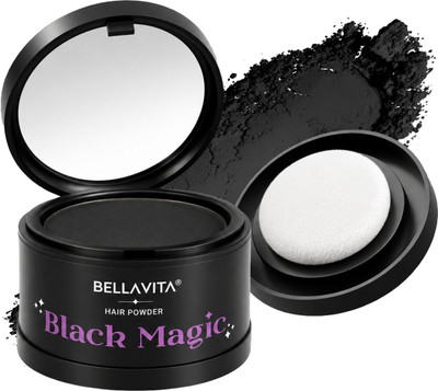BELLAVITA Black Magic Hair Powder 4g , Black