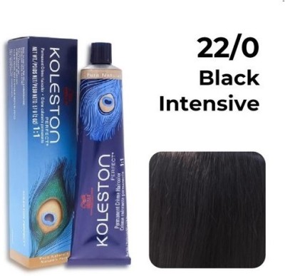 Wella Professionals Koleston Perfect Pure Naturals Hair Color 22/0 Colorant Tube 60g , Black