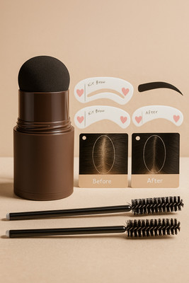 BIGBALIST Hairline Powder Forehead & Temple Shadow Trimming Hair Powder Hair Powder Hair Powder(5 ml)