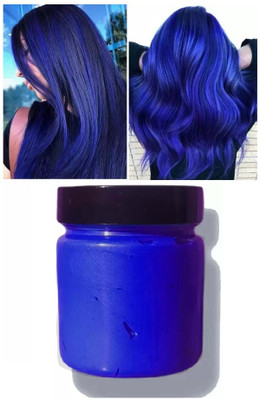 Yuency Hair Styling Color Wax For Strong Hold And Volume For Highlights, Parties , BLUE