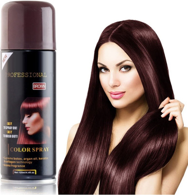 MYEONG PROFESSIONAL Temporary Hair Color Spray , Brown