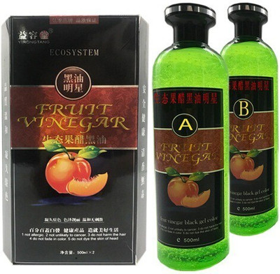 BEAUTE BLANC New Fruit Vinegar Black Gel Colour , BLACK