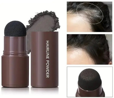 Latixmat Black Hairline Shadow Powder Stick , Black