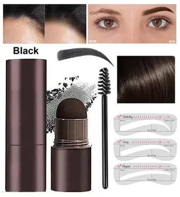 GABBU Eyebrow Stamp Shaping Kit Waterproof Brow & Hairline Stamp + Stencil + Brush Eyebrow Stencil(1)