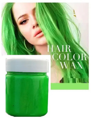 luzimaisa NEW AND BEST FOR HAIR COLORING TEMPORARY GREEN HAIR WAX , green