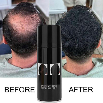 GULGLOW99 Hair Building Thinning Instant Styling Black Color Hair Styling Powder Spray Hair Fiber(120 ml)