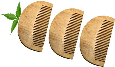 MICLAC Comb For avoid Beard Pulling 3PCS