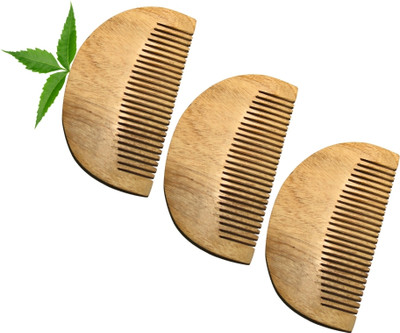 MICLAC Detangling, Shaping & Styling Tool Comb for Beard 3PCS