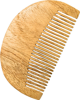 MICLAC Premium Wooden Beard Comb for Men - Pack of 1