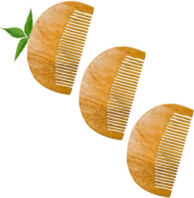 MICLAC Beard Kit Pocket-size Elegant Comb 3PCS