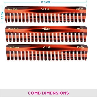 VEGA Dressing Comb - HMC-04 Pack of 3