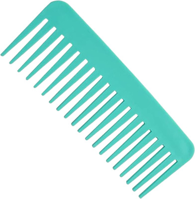 MICLAC Wide tooth comb For Styling And Detangling 1PCS, Multicolor