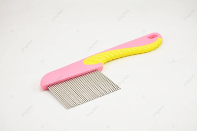 moan's removing lice eggs and nits from head with long handle lice comb