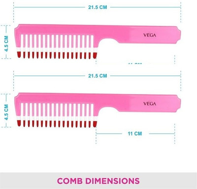 VEGA Grooming Comb - 1267 Pack of 2