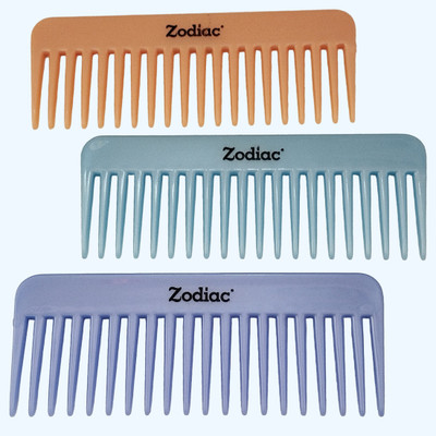 Zodiac WIDE TEETH Shampoo Comb MULTICOLOR