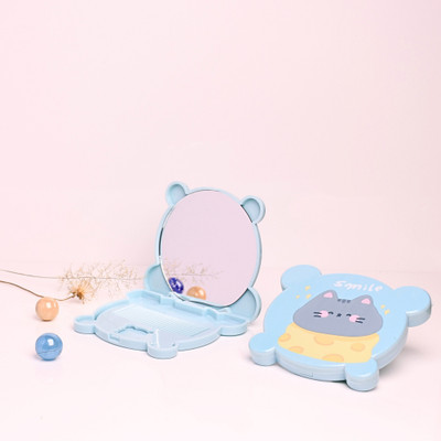 The Little Lookers Comb and Mirror Set with Soft Bristles & Rounded Tips for Babies/Kids/Toddlers