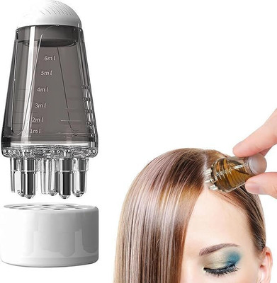 globalkart impex Hair Oil Applicator Comb, Smooth Root Comb Applicator Bottle For Scalp Oil,
