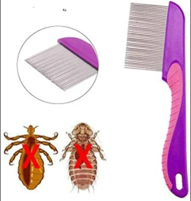 Morbee Long Handle New Lice Treatment Comb for Head Lice/Nit Lice Egg Removal a4