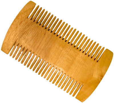 MICLAC Natural Wooden Pocket Comb for Lice & Dandruff Removal, Pack of 1