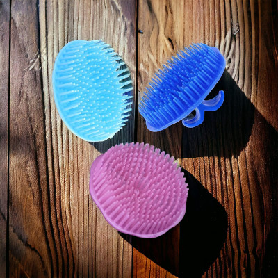 MICLAC Round soft hair comb for men pack of 3