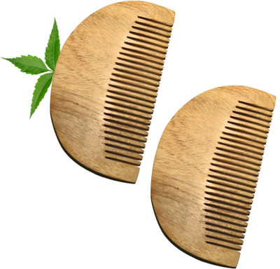 MICLAC Comb For avoid Beard Pulling 2PCS