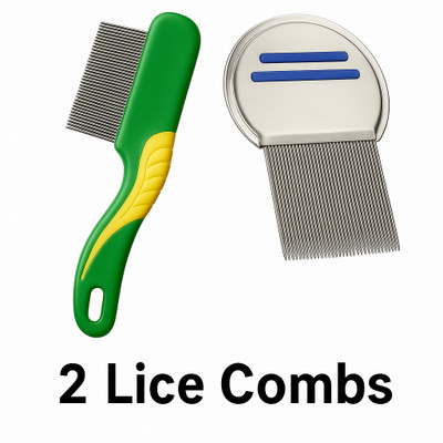 RiKE Dual Lice Combs | Anti-Lice & Nit Remover | Safe for All Hair Types