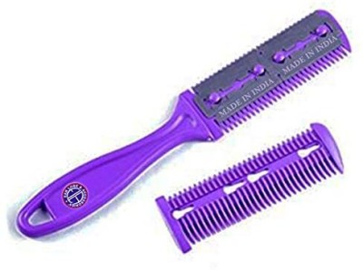 Elecsera Professional Hair Styling Comb and Trimming Hair Cutting Razor