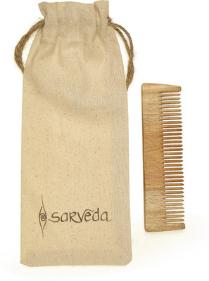 Sarveda Eco-friendly Pocket Size NeemWood Comb