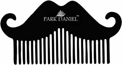 PARK DANIEL Mustache Beard Comb For Beard Shaping & Styling Pack Of 1 Pcs